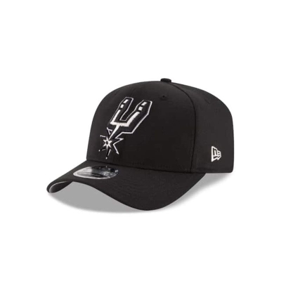 San Antonio Spurs Gorra | New Era NBA Stretch Snap 9fifty Snapback Cap Mexico - Negros